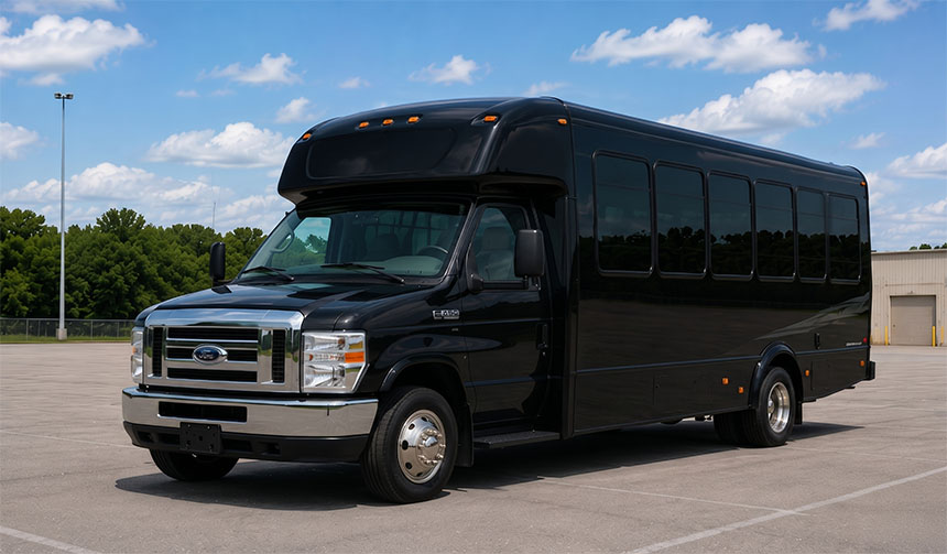 20-passenger minibus for charter in Tucson, AZ